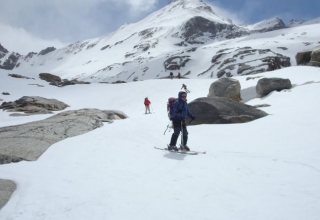 Hors piste en montagne